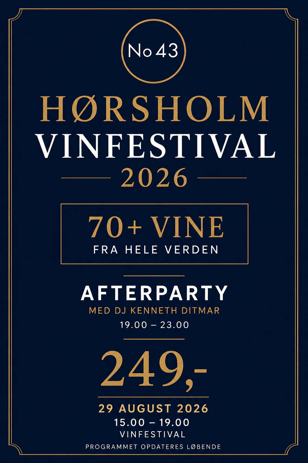Hørsholm Vinfestival 2026