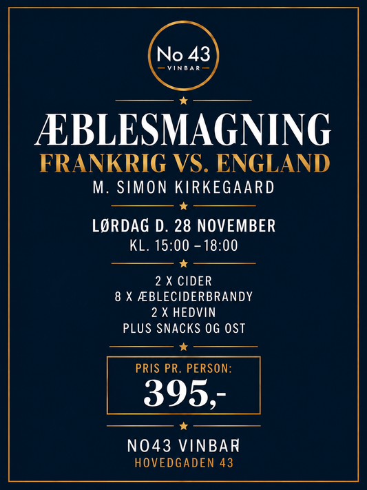 Æblesmagning Frankrig vs. England - Lørdag d. 28 November kl.15:00-18:00