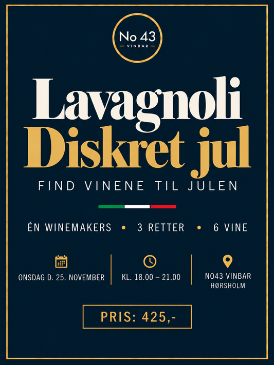 Winemakers tasting m. Lavagnioli d.25/11 kl. 18:00